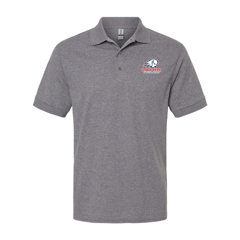 Men's Utah Tech Trailblazers Gildan Dry Blend Jersey Polo